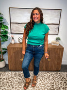 The City Chic Kick Flares (0-24W)-200 Denim-Judy Blue-Hello Friends Boutique-Woman's Fashion Boutique Located in Traverse City, MI