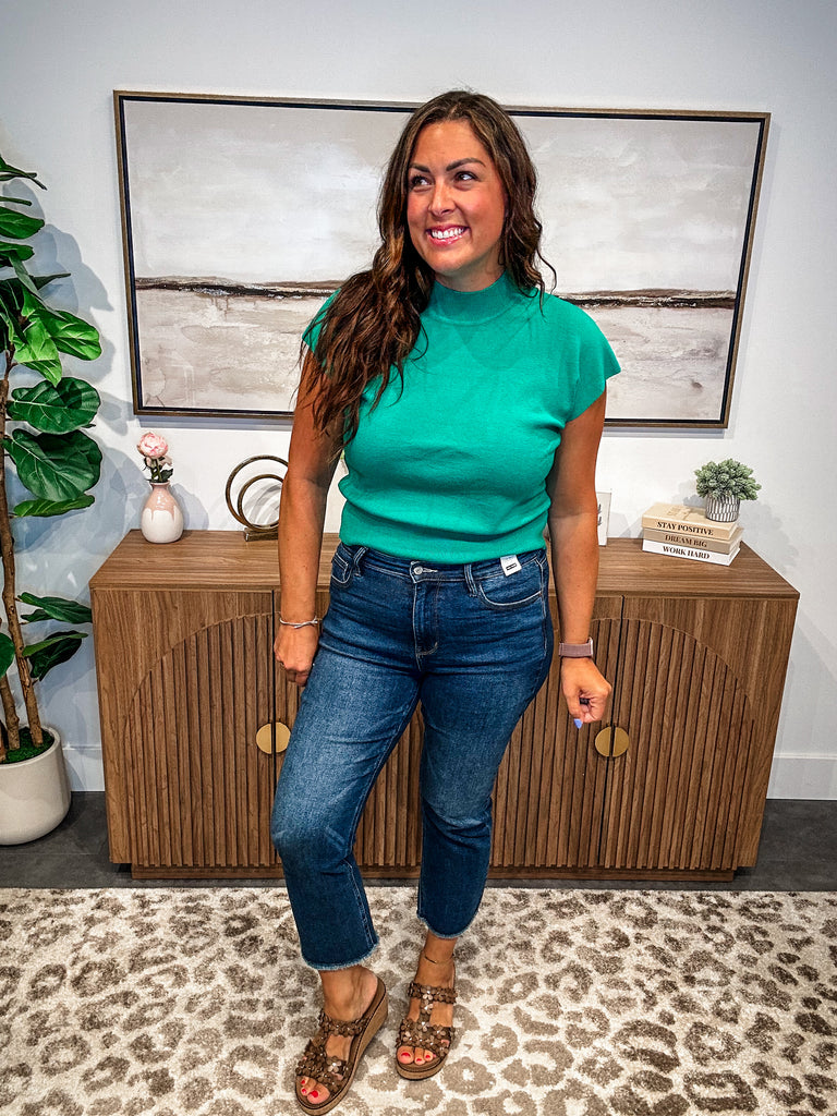 The City Chic Kick Flares (0-24W)-200 Denim-Judy Blue-Hello Friends Boutique-Woman's Fashion Boutique Located in Traverse City, MI