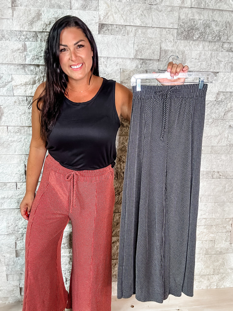 Can't You See Palazzo Pants (S-3XL)-230 Other Bottoms-Blumin-Hello Friends Boutique-Woman's Fashion Boutique Located in Traverse City, MI