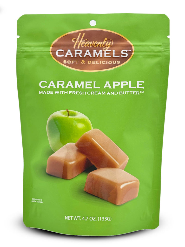 Caramel Apple Caramels | Heavenly Caramels 4.7oz-300 Treats/Gift-Heavenly Caramels-Hello Friends Boutique-Woman's Fashion Boutique Located in Traverse City, MI