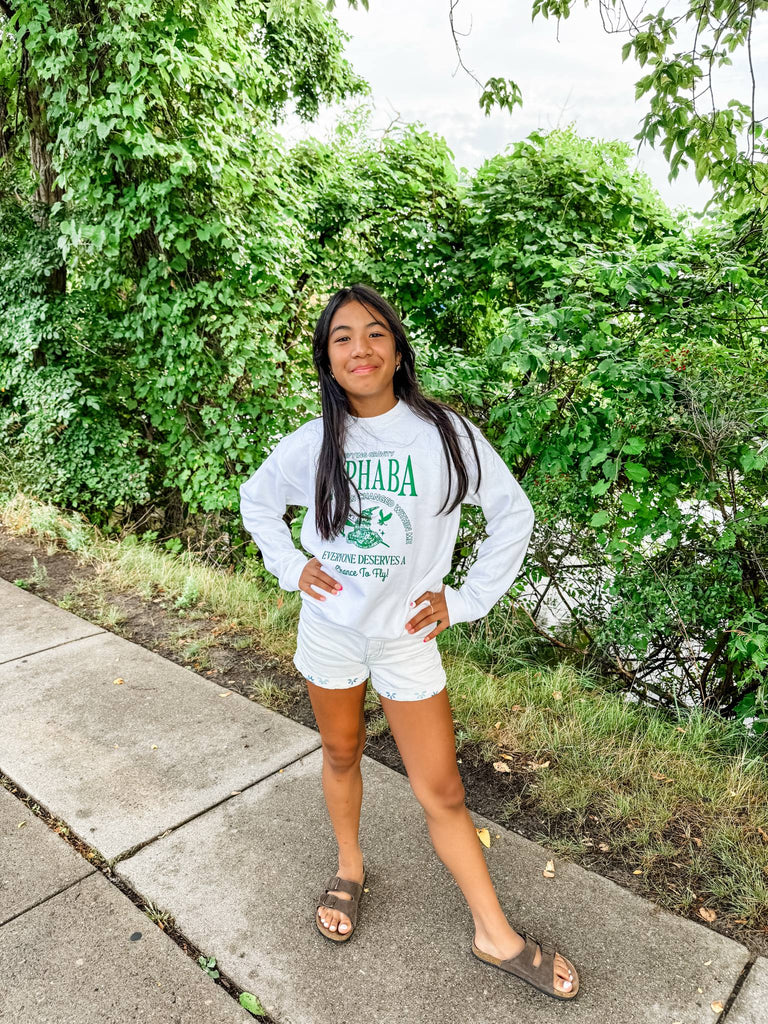 Elphaba OR Glinda Youth (XS-XL) & Adult Sweatshirt (S-2XL)-150 Sweatshirts/Hoodies-Poppy & Pine-Hello Friends Boutique-Woman's Fashion Boutique Located in Traverse City, MI