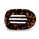Round Flat Hair Clip | Tortoise-290 Beauty-faire - TELETIES-Hello Friends Boutique-Woman's Fashion Boutique Located in Traverse City, MI