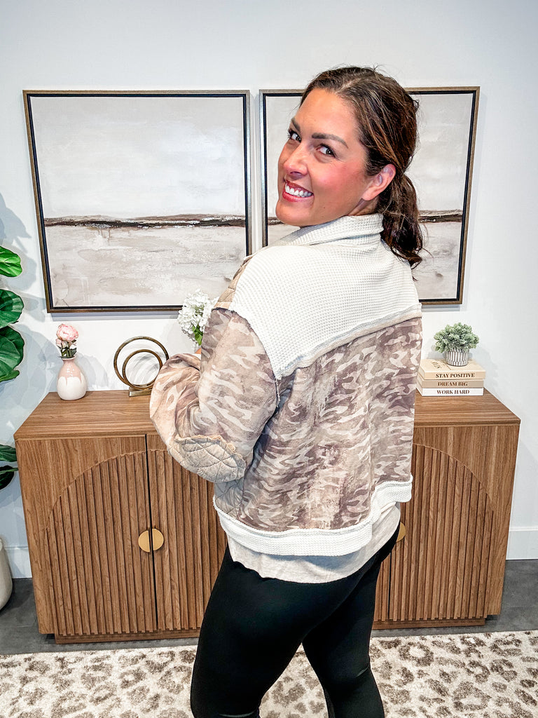 The Trailblazer Thermal Jacket (S-L)-160 Cardigans/Kimonos-POL-Hello Friends Boutique-Woman's Fashion Boutique Located in Traverse City, MI