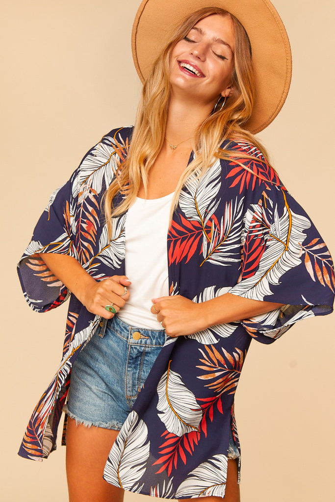 Wear It Well Kimono (S-L)-160 Cardigans/Kimonos-HAPTICS-Hello Friends Boutique-Woman's Fashion Boutique Located in Traverse City, MI