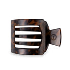 Square Flat Hair Clip | Tortoise-290 Beauty-faire - TELETIES-Hello Friends Boutique-Woman's Fashion Boutique Located in Traverse City, MI