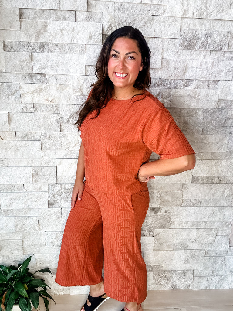 Only Clear Skies Set (S-2XL)-190 Rompers/Jumpsuits-ELDRIDGE BY ELLIS-Hello Friends Boutique-Woman's Fashion Boutique Located in Traverse City, MI