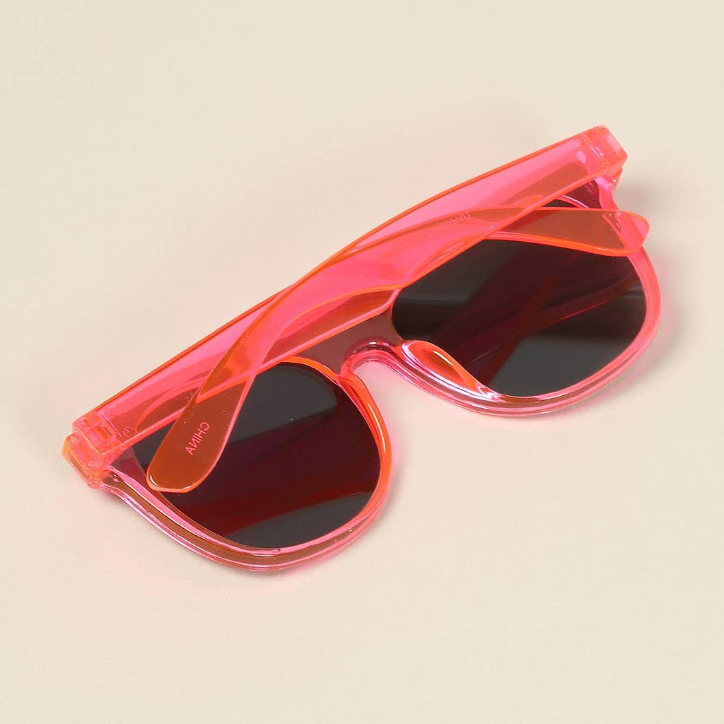 Kid's Flat Top Square Frame Sunglasses-280 Other Accessories-Fashion City-Hello Friends Boutique-Woman's Fashion Boutique Located in Traverse City, MI