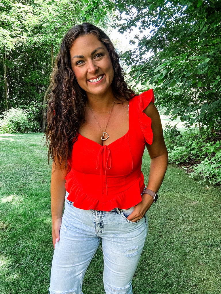 Ain't Comin' Back Top (S-L)-180 Dresses-GILLI-Hello Friends Boutique-Woman's Fashion Boutique Located in Traverse City, MI