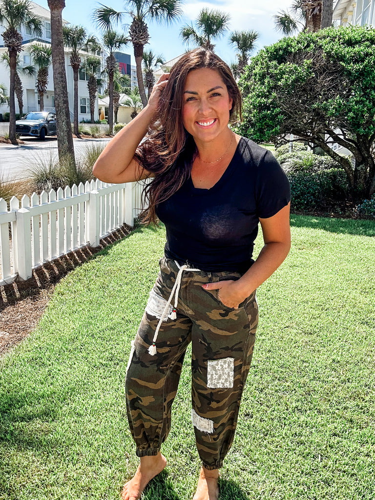 Olive You Pants (S-L)-230 Other Bottoms-POL-Hello Friends Boutique-Woman's Fashion Boutique Located in Traverse City, MI