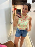 Soak In The Sun Top (S-3XL)-120 Sleeveless-KORI-Hello Friends Boutique-Woman's Fashion Boutique Located in Traverse City, MI