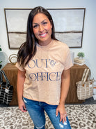 Out Of Office Tee (S-2XL)-130 Graphic Tees-Southern Bliss Company-Hello Friends Boutique-Woman's Fashion Boutique Located in Traverse City, MI