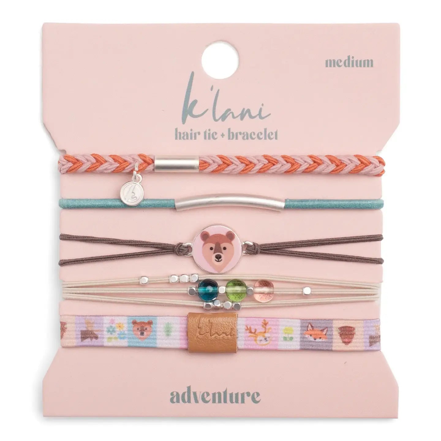 K'Lani Hair Tie Bracelets - Adventure-240 Jewelry-K'Lani-Hello Friends Boutique-Woman's Fashion Boutique Located in Traverse City, MI