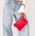 Veda Woven Crossbody and Clutch Bag-Crossbody Bag-Pretty Simple