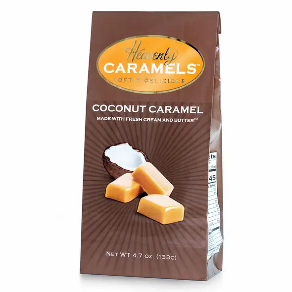 Coconut Caramels | Heavenly Caramels 4.7oz-300 Treats/Gift-Heavenly Caramels-Hello Friends Boutique-Woman's Fashion Boutique Located in Traverse City, MI