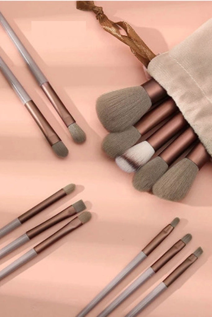 13 PC Make Up Brush Set-290 Beauty-ZENANA-Hello Friends Boutique-Woman's Fashion Boutique Located in Traverse City, MI