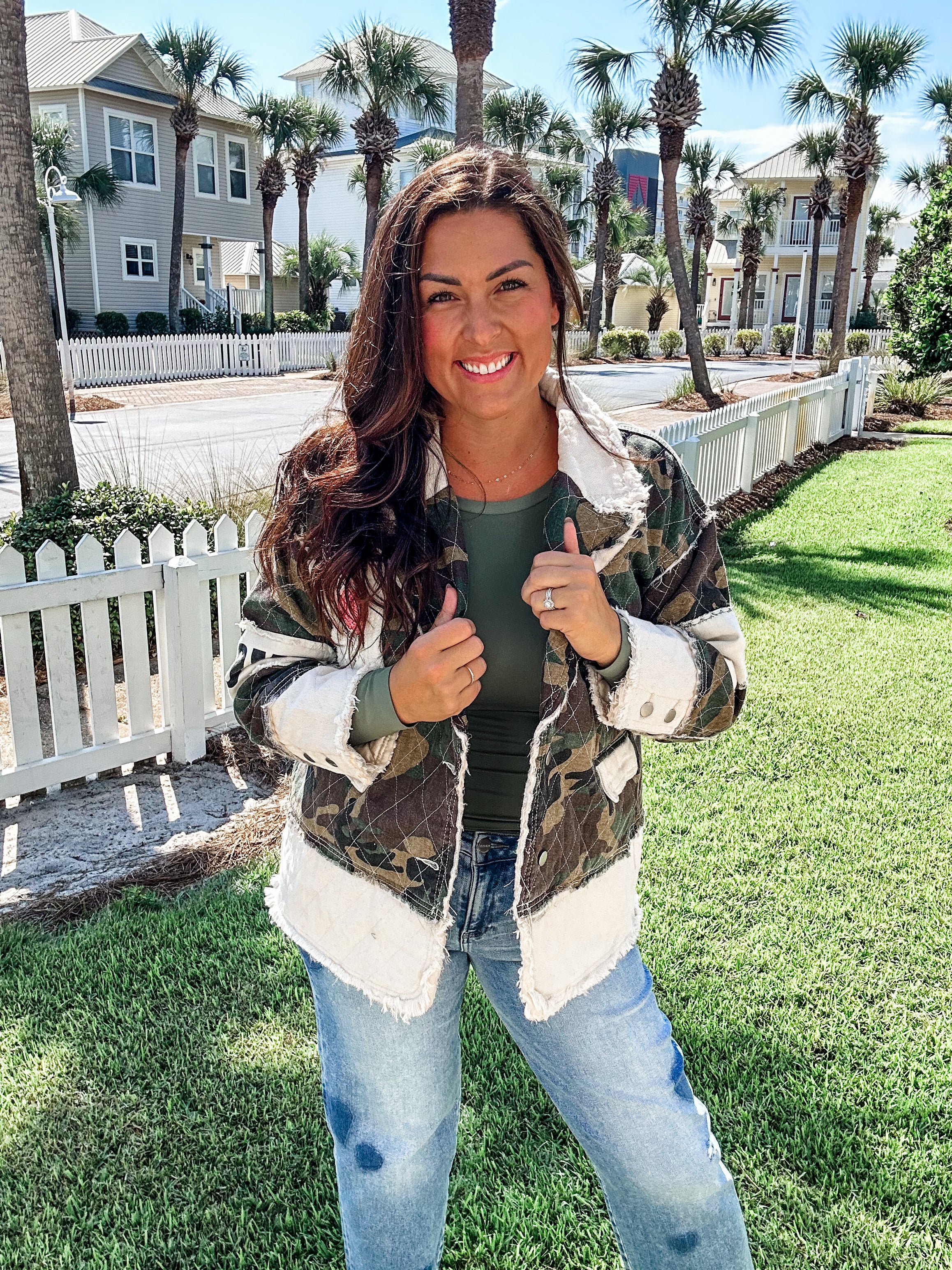 Boss Babe Loving Jacket (S-L)-170 Outerwear/Jackets-POL-Hello Friends Boutique-Woman's Fashion Boutique Located in Traverse City, MI
