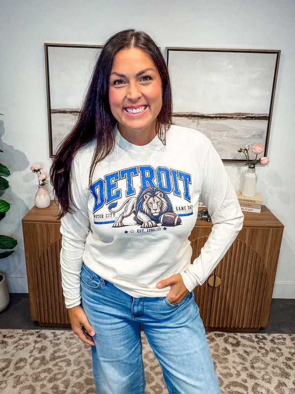 Detroit Game Day Long Sleeve (S-3XL)