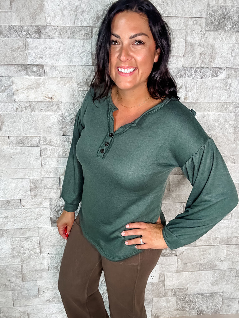 Lost In The Moment Top (S-XL)-110 Long Sleeve-7th Ray-Hello Friends Boutique-Woman's Fashion Boutique Located in Traverse City, MI