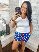 Out Of Your League Baseball Everyday Shorts (S-3XL)-220 Shorts/Skirts/Skorts-Jess Lea Wholesale-Hello Friends Boutique-Woman's Fashion Boutique Located in Traverse City, MI