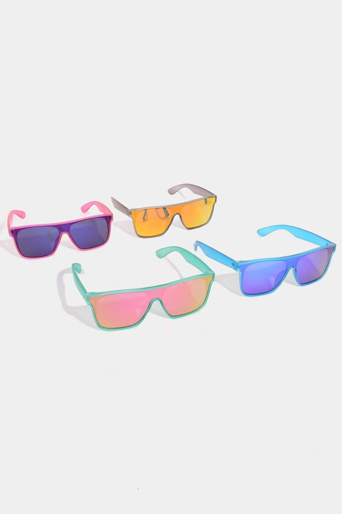 Polarized Shield Lens Sunglasses-300 Treats/Gift-Collections by Fame Accessories-Hello Friends Boutique-Woman's Fashion Boutique Located in Traverse City, MI