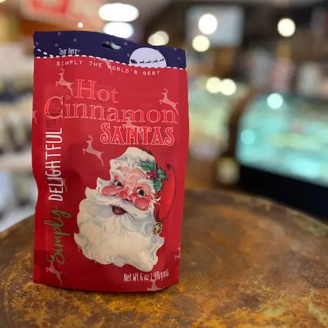 Hot Cinnamon Santa's-300 Treats/Gift-Simply Delightful-Hello Friends Boutique-Woman's Fashion Boutique Located in Traverse City, MI