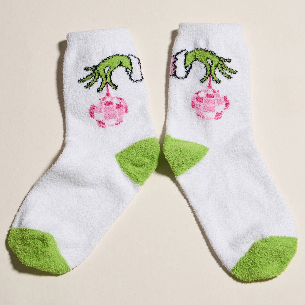Grinch Green Holiday Socks Gift Set – 4-Pair Bundle-300 Treats/Gift-Sensibling Corp.-Hello Friends Boutique-Woman's Fashion Boutique Located in Traverse City, MI