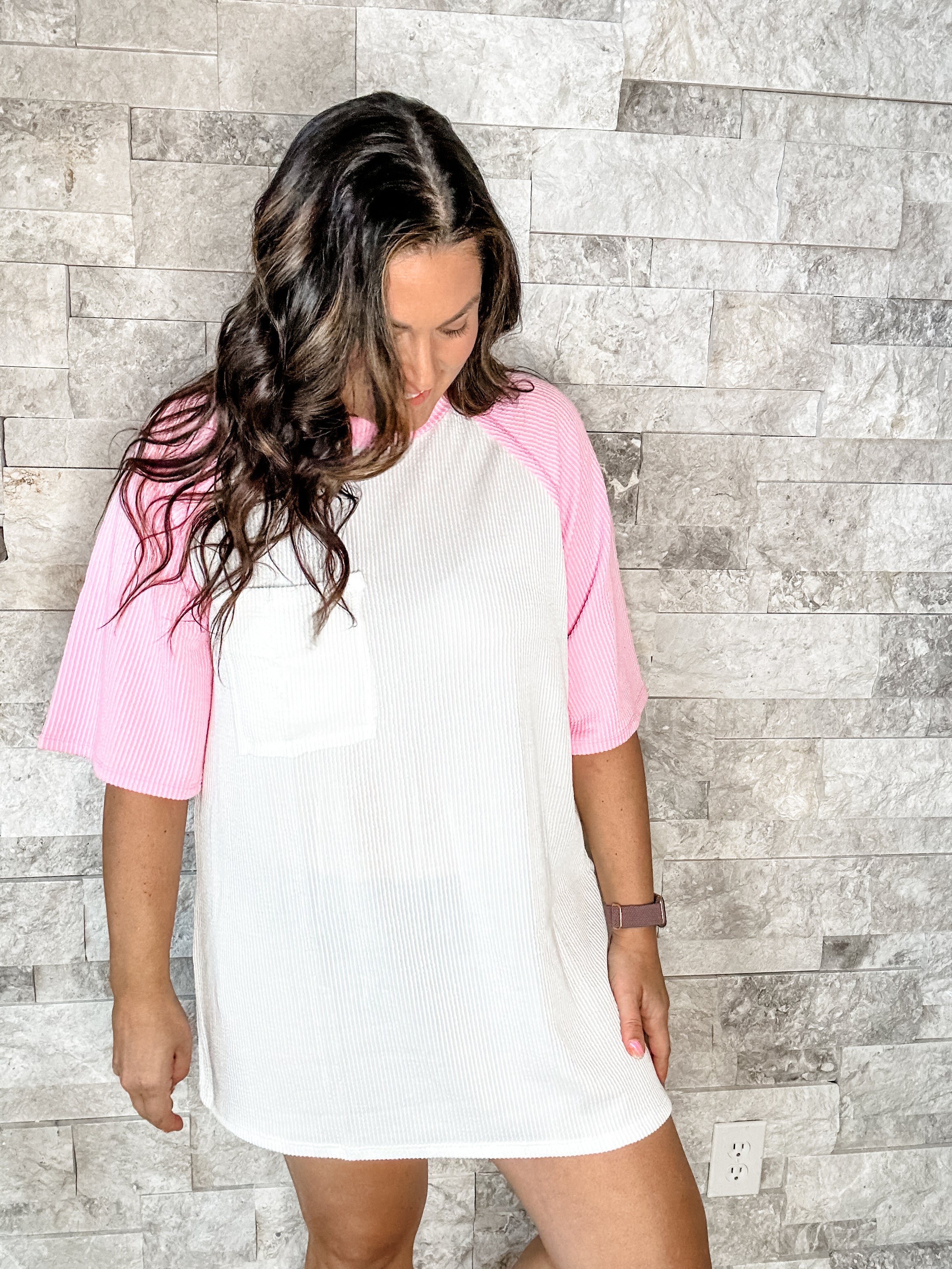 Afternoon Bliss Top (S-3XL)-100 Short Sleeve-Stylive-Hello Friends Boutique-Woman's Fashion Boutique Located in Traverse City, MI