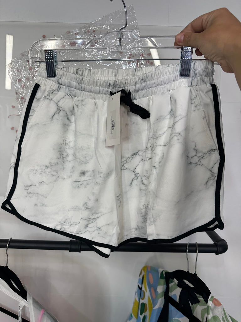Luxury Getaway Marble Everyday Shorts (S-XL)-220 Shorts/Skirts/Skorts-Jess Lea Wholesale-Hello Friends Boutique-Woman's Fashion Boutique Located in Traverse City, MI