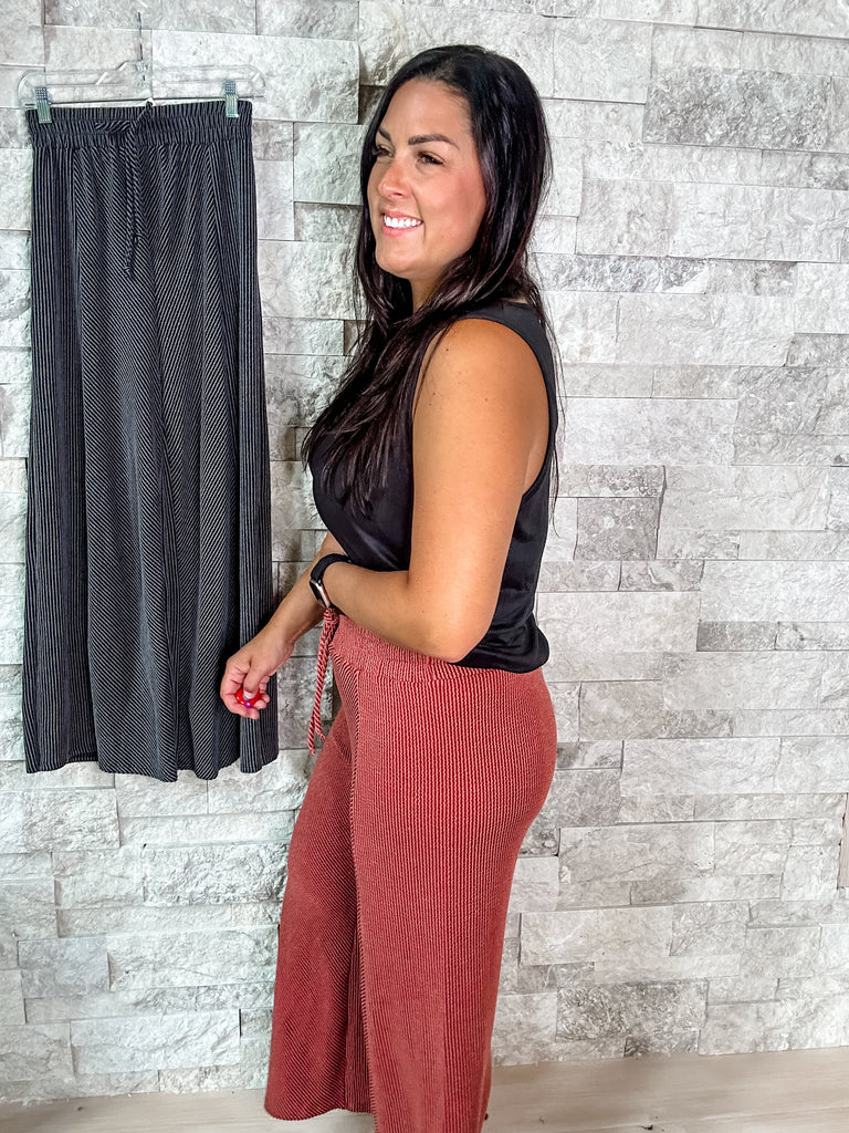 Can't You See Palazzo Pants (S-3XL)-230 Other Bottoms-Blumin-Hello Friends Boutique-Woman's Fashion Boutique Located in Traverse City, MI