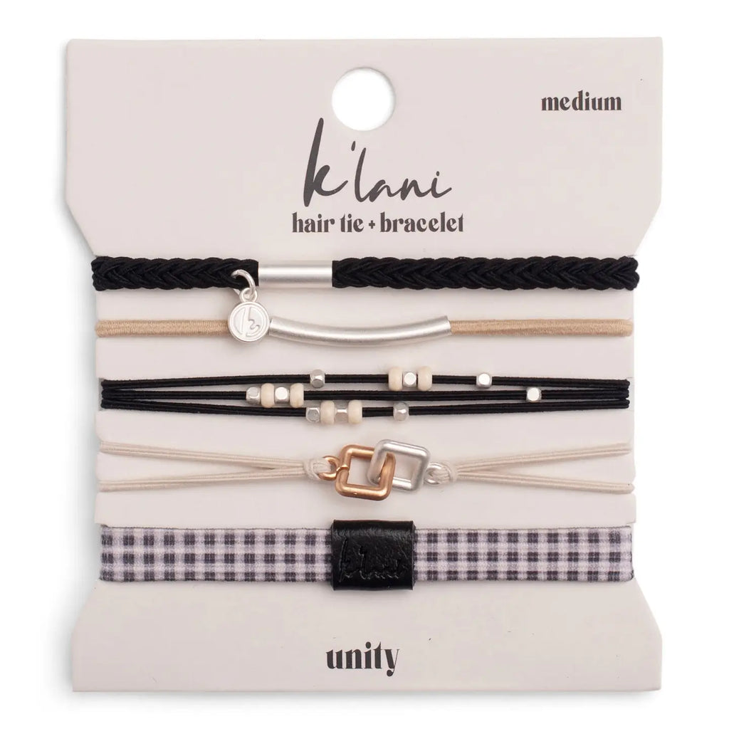 K'Lani Hair Tie Bracelets - Unity-240 Jewelry-K'Lani-Hello Friends Boutique-Woman's Fashion Boutique Located in Traverse City, MI