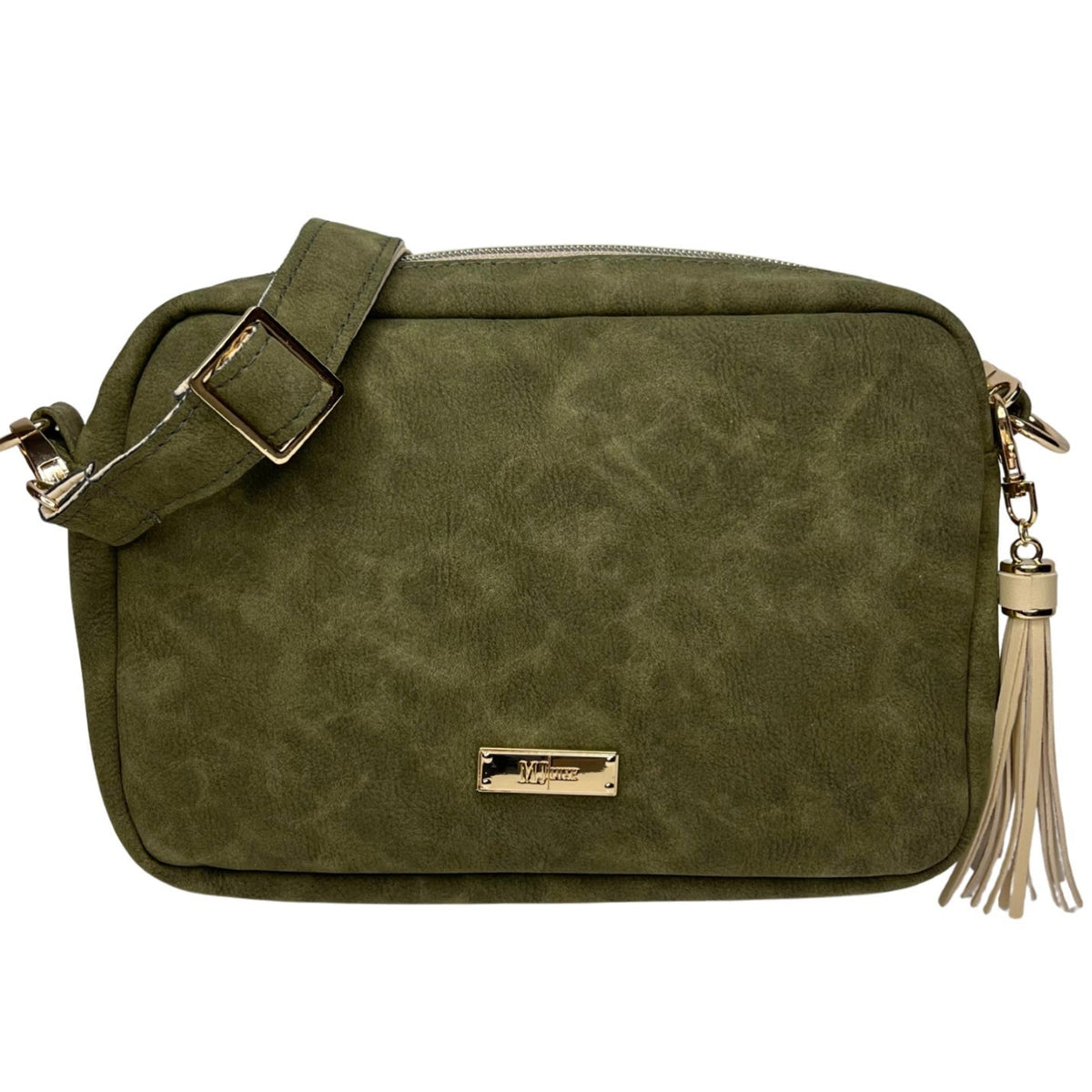LIVE BOX- Suede Soul Olive - Uptown With Vegan Strap
