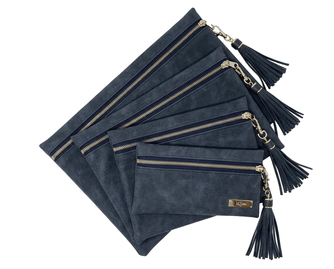 LIVE BOX- Suede Soul Sapphire - Top Zip Pack