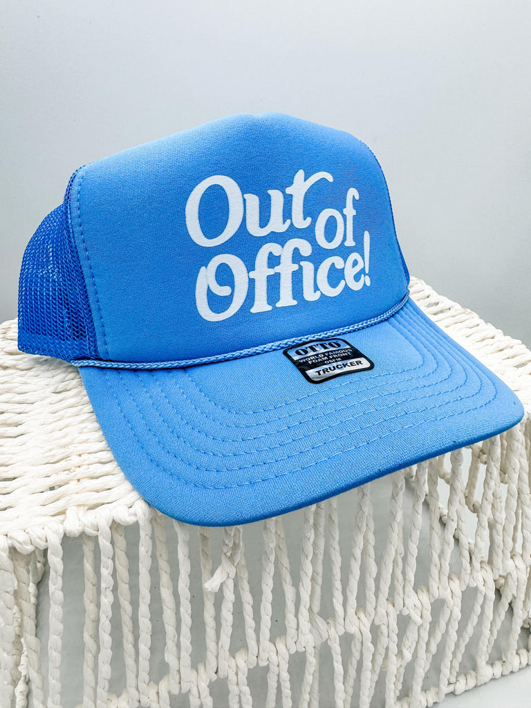 Out Of Office Cap-280 Other Accessories-Space 46 Wholesale-Hello Friends Boutique-Woman's Fashion Boutique Located in Traverse City, MI