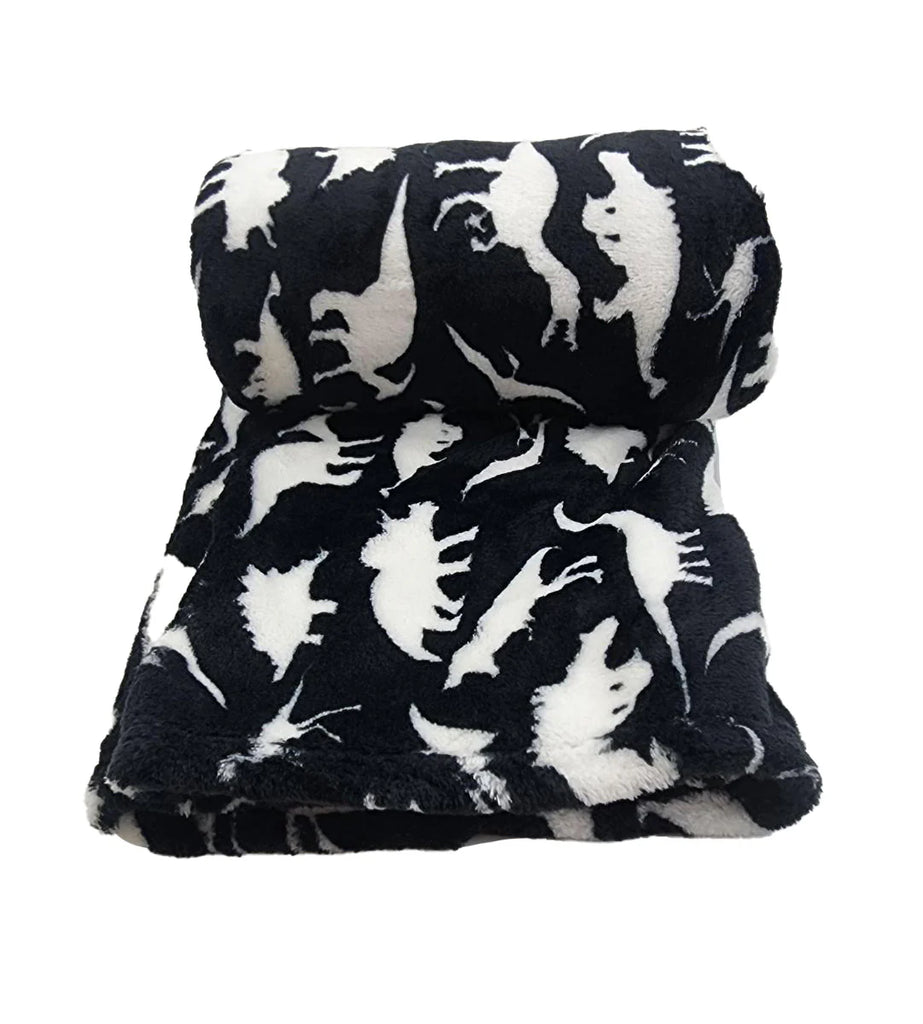 Kids Fleece Blanket in Dino-300 Treats/Gift-Wolf Essentials - faire-Hello Friends Boutique-Woman's Fashion Boutique Located in Traverse City, MI