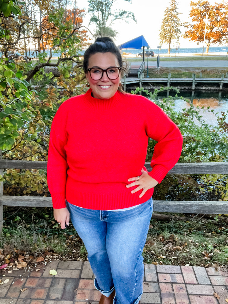 Alpine Glow Sweater (S-L)-140 Sweaters-Zenana-Hello Friends Boutique-Woman's Fashion Boutique Located in Traverse City, MI