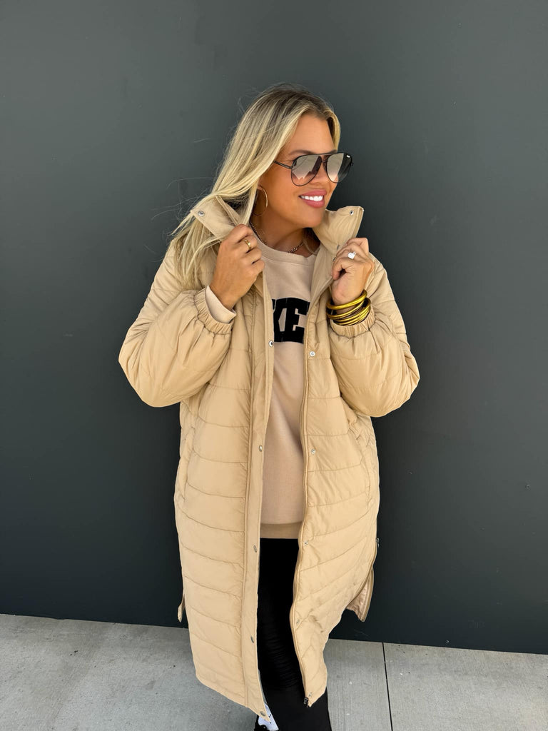 Lennon Puffer Jacket - Blakeley PREORDER (S-3XL)-170 Jackets-BLAKELEY-Hello Friends Boutique-Woman's Fashion Boutique Located in Traverse City, MI