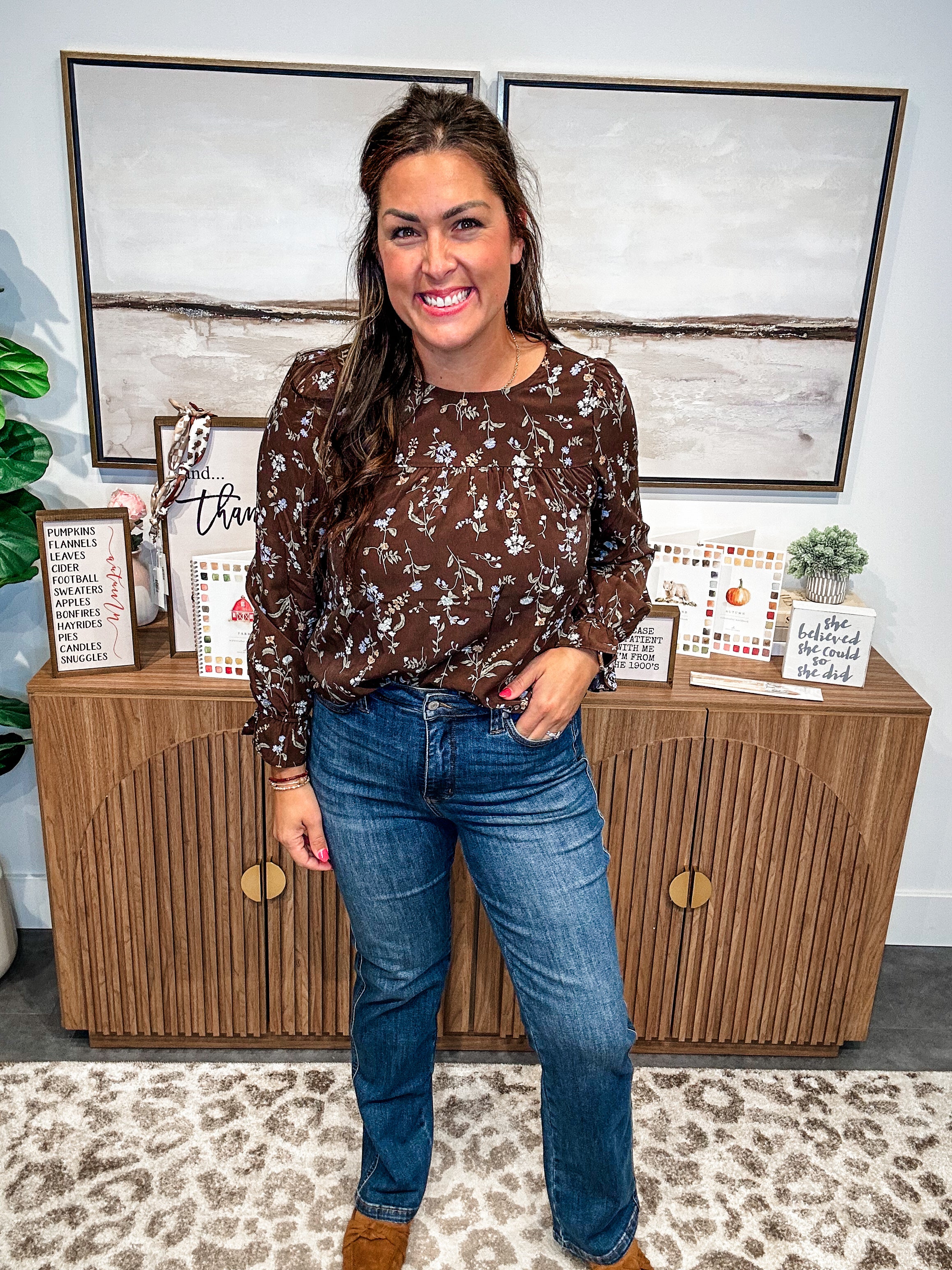 The Harper High Rise Straight Jeans (0-24W)-200 Denim-Judy Blue-Hello Friends Boutique-Woman's Fashion Boutique Located in Traverse City, MI