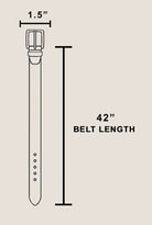 Genuine Leather Square Buckle Belt-280 Other Accessories-Anarchy Street-Hello Friends Boutique-Woman's Fashion Boutique Located in Traverse City, MI