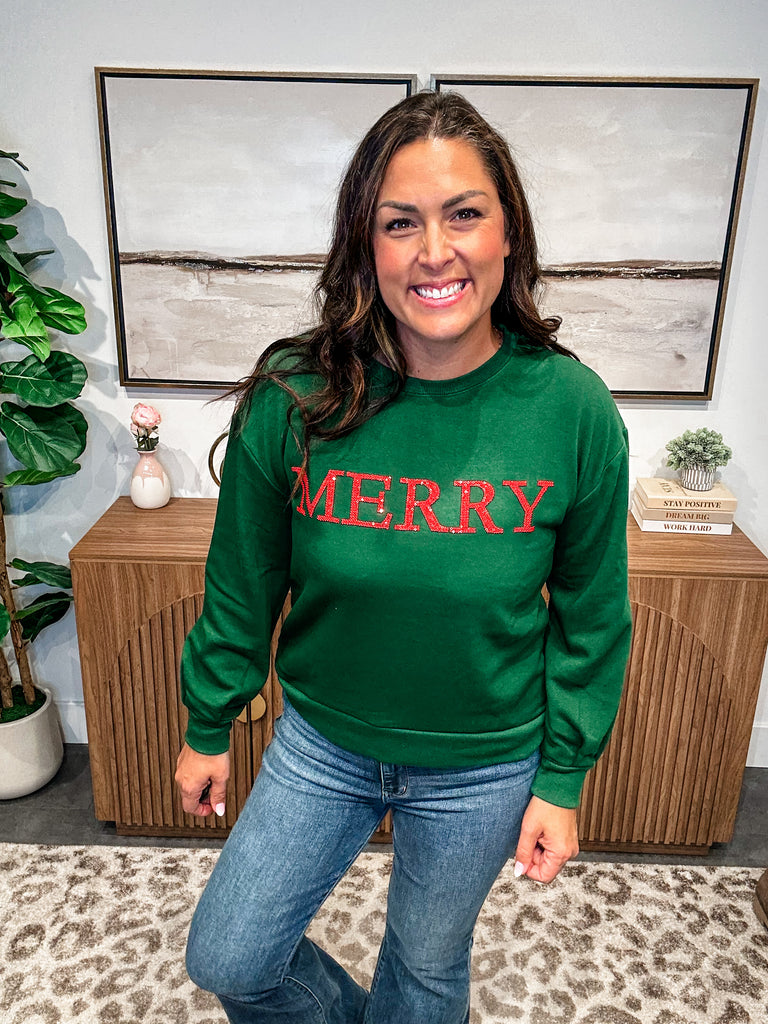 Sparkle Season Sweatshirt (S-1XL)-130 Graphic Tees-Merigold Kiss-Hello Friends Boutique-Woman's Fashion Boutique Located in Traverse City, MI