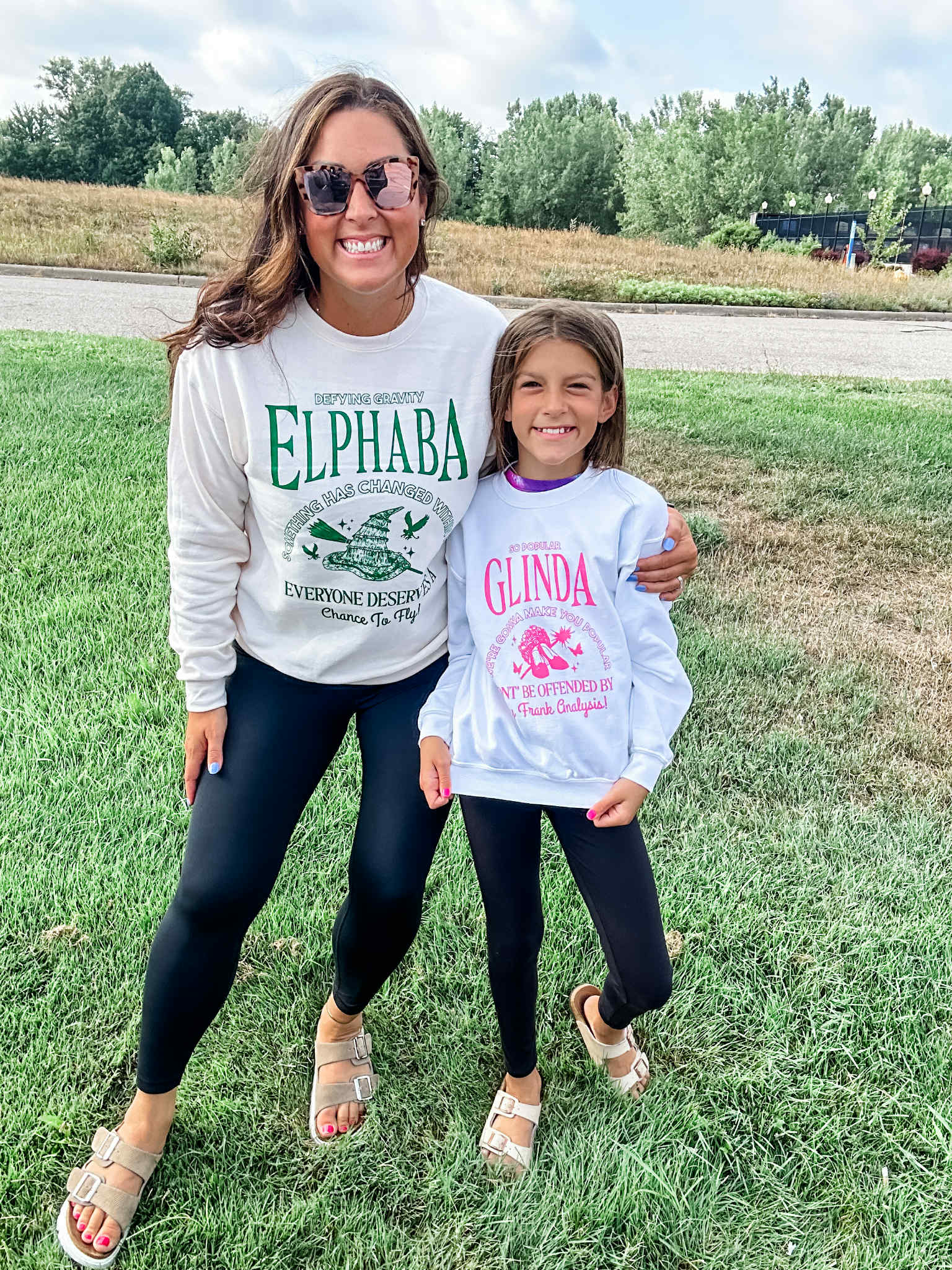 Elphaba OR Glinda Youth (XS-XL) & Adult Sweatshirt (S-2XL)-150 Sweatshirts/Hoodies-Poppy & Pine-Hello Friends Boutique-Woman's Fashion Boutique Located in Traverse City, MI