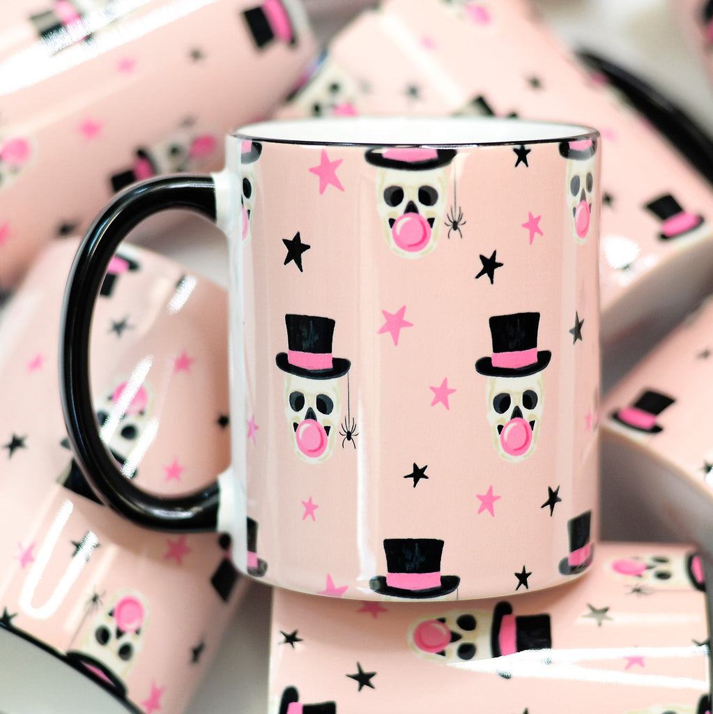 Skull Pop Mug-300 Treats/Gift-Mugsby-Hello Friends Boutique-Woman's Fashion Boutique Located in Traverse City, MI