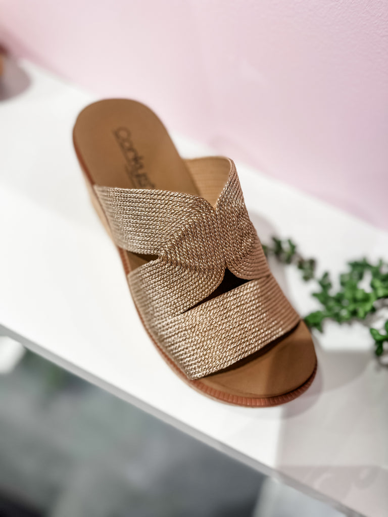 Corky's Golden Hour Wedges (7-11)-250 Shoes-Corky's Footwear-Hello Friends Boutique-Woman's Fashion Boutique Located in Traverse City, MI