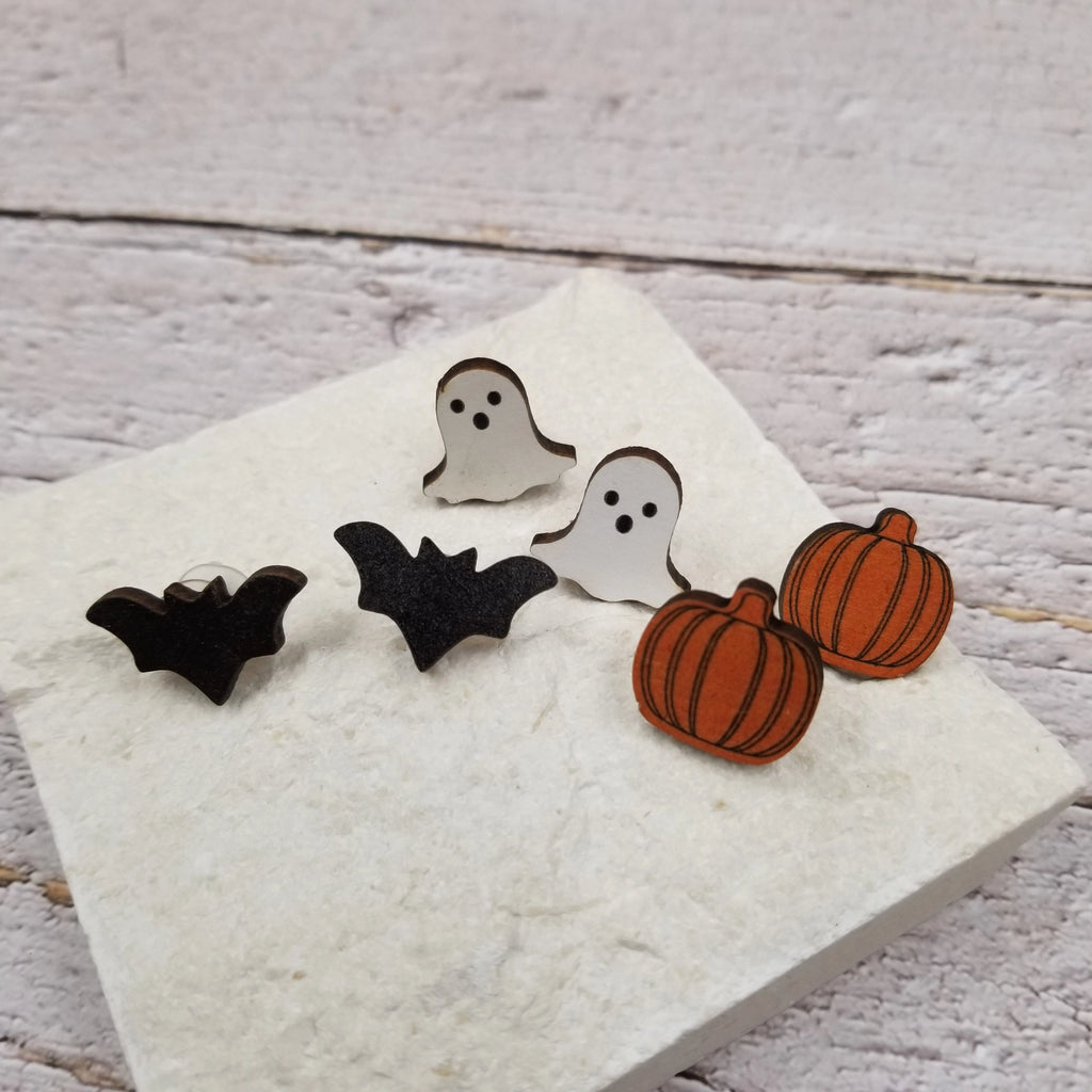 Spooky Season Earrings-240 Jewelry-faire - Treasure Wholesale-Hello Friends Boutique-Woman's Fashion Boutique Located in Traverse City, MI