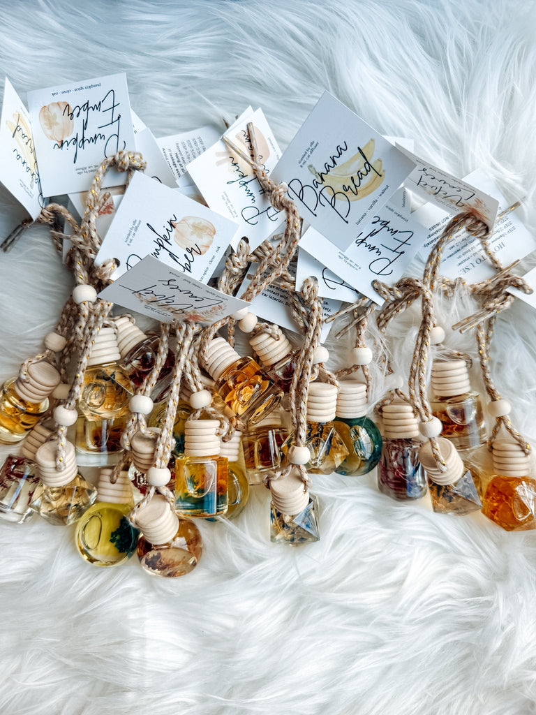 Fall Car Diffuser-300 Treats/Gift-Scented by Elle-Hello Friends Boutique-Woman's Fashion Boutique Located in Traverse City, MI