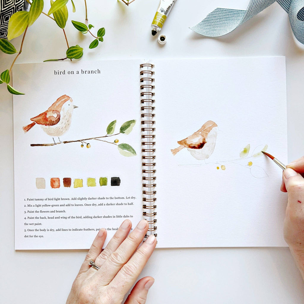 Wild Wonders Watercolor Workbook-300 Treats/Gift-emily lex studio-Hello Friends Boutique-Woman's Fashion Boutique Located in Traverse City, MI