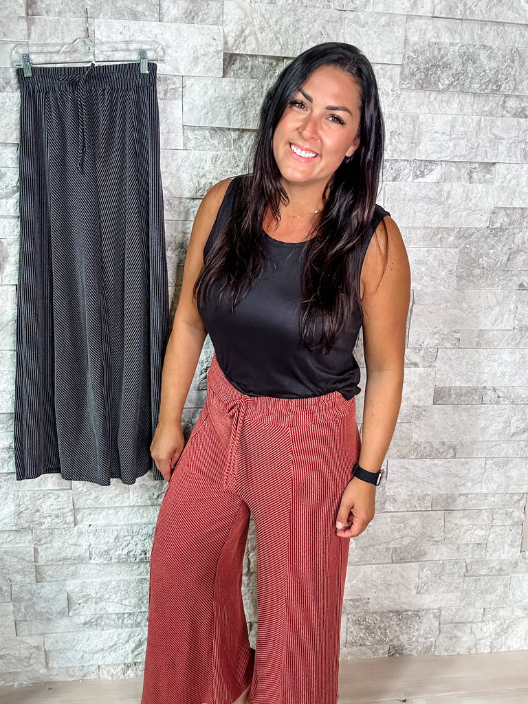 Can't You See Palazzo Pants (S-3XL)-230 Other Bottoms-Blumin-Hello Friends Boutique-Woman's Fashion Boutique Located in Traverse City, MI