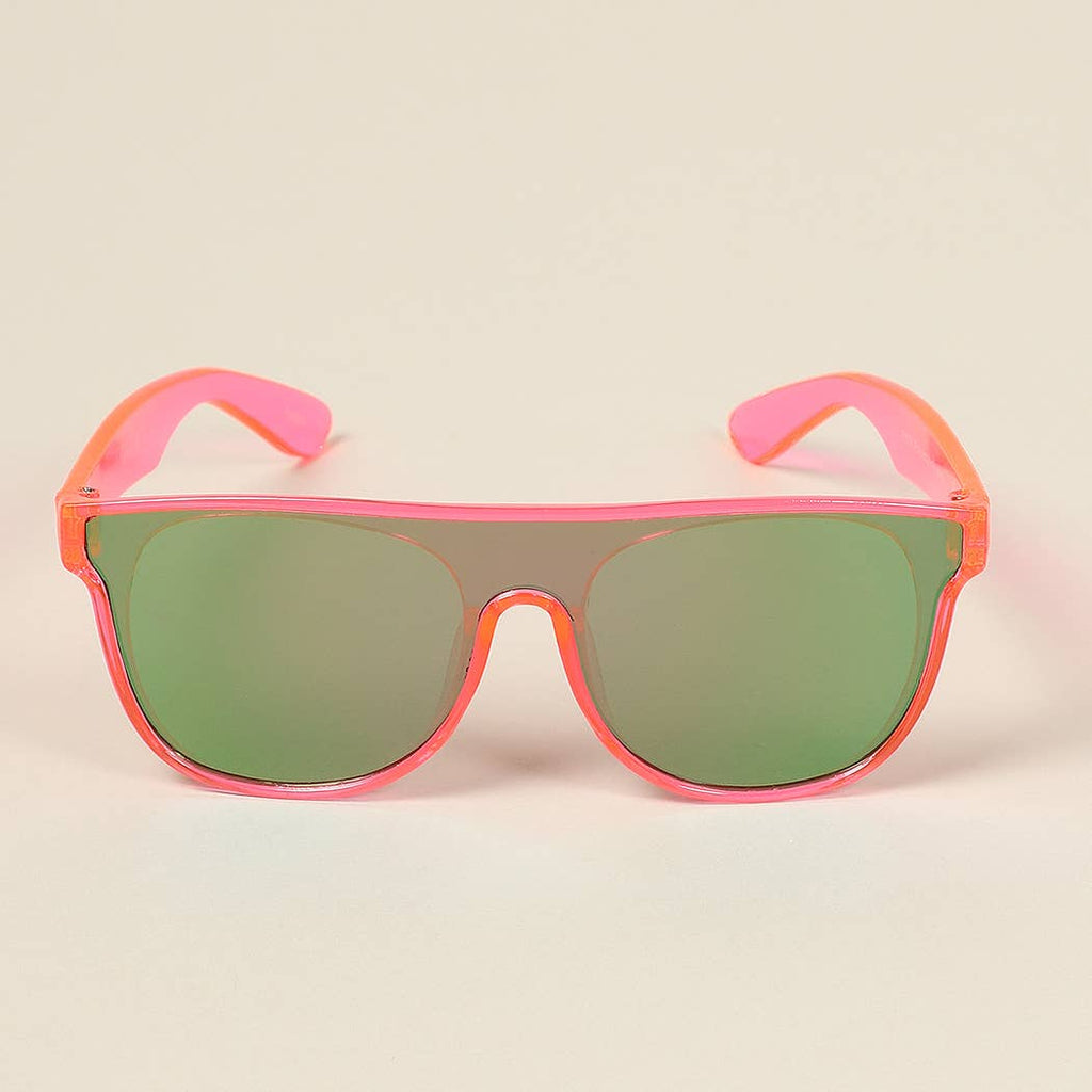 Kid's Flat Top Square Frame Sunglasses-280 Other Accessories-Fashion City-Hello Friends Boutique-Woman's Fashion Boutique Located in Traverse City, MI