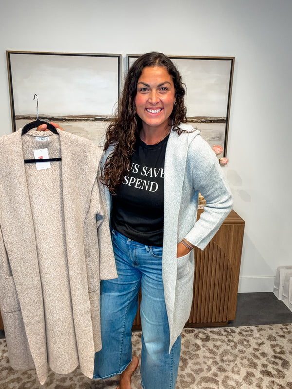 Everyday Open Cardigan (S-3XL)