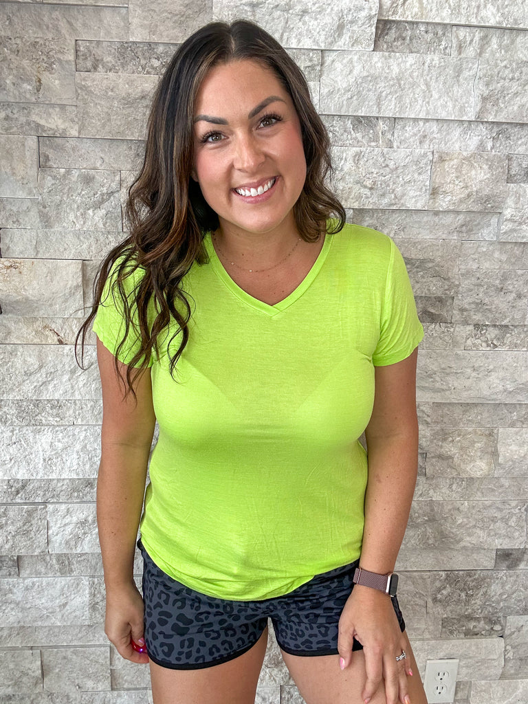 Jess Lea Basic Tee (S-3XL)-100 Short Sleeve-Jess Lea Wholesale-Hello Friends Boutique-Woman's Fashion Boutique Located in Traverse City, MI