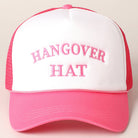 Hangover Hat Trucker Cap-280 Other Accessories-Fashion City-Hello Friends Boutique-Woman's Fashion Boutique Located in Traverse City, MI